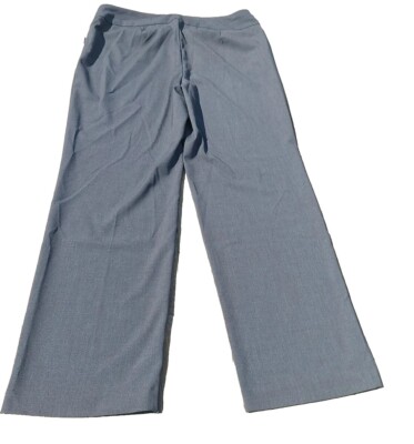 ROZ ALI NEW DRESSBARN NWT DARK GRAY STRETCH