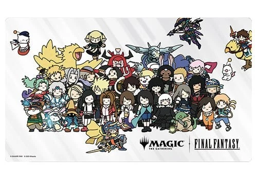 MTG Final Fantasy Chibi Chara Mini Character Playmat Japan Event Prize Limited - Image 2 of 3
