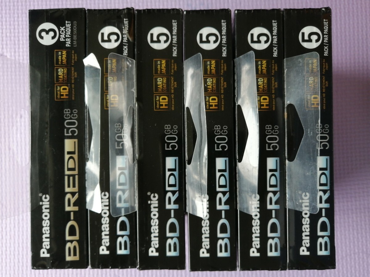25+3 Panasonic Blu-Ray BD-R DL 50GB 2x Speed Inkjet 25+3 Panasonic Blu-Ray BD-R DL 50GB 2x Speed Inkjet