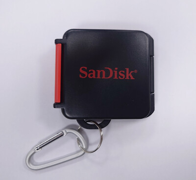 SanDisk Speicherkartenbox Aufbewahrung für SD SDHC SDXC & micro Speicherkarten