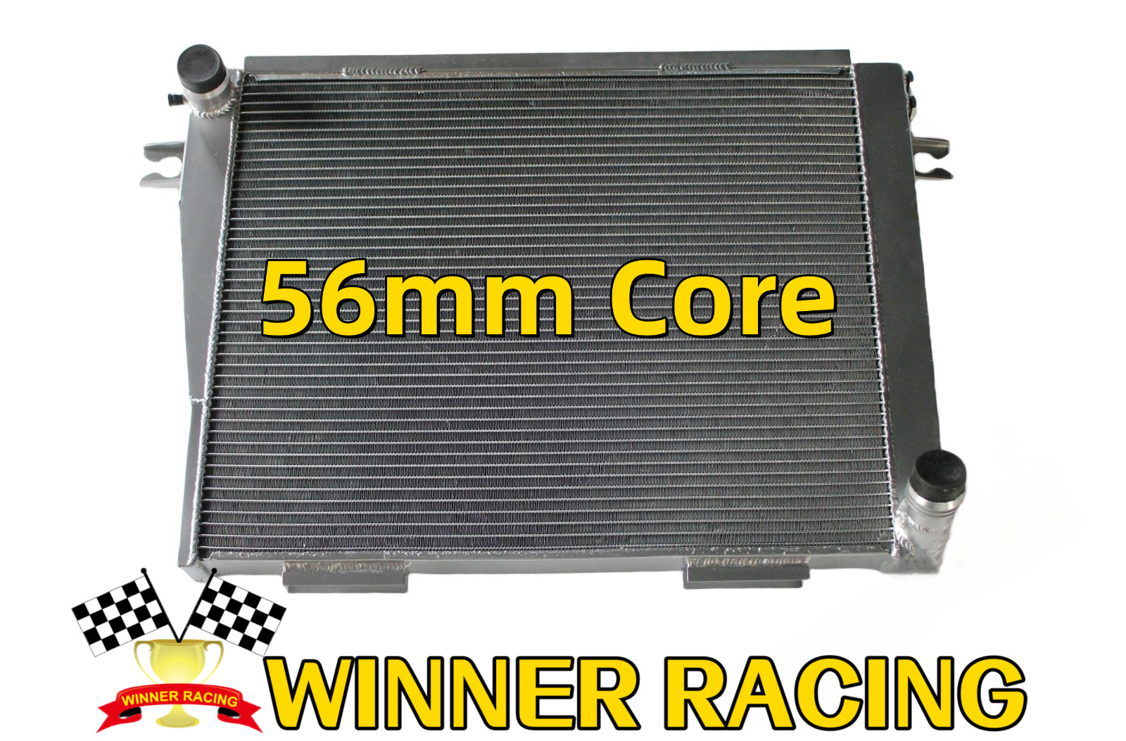 Radiatore in lega adatto a BMW 5 E28 525 i/528 i/533 i/535 i;6 E24 628/633/635 CSi 56mm