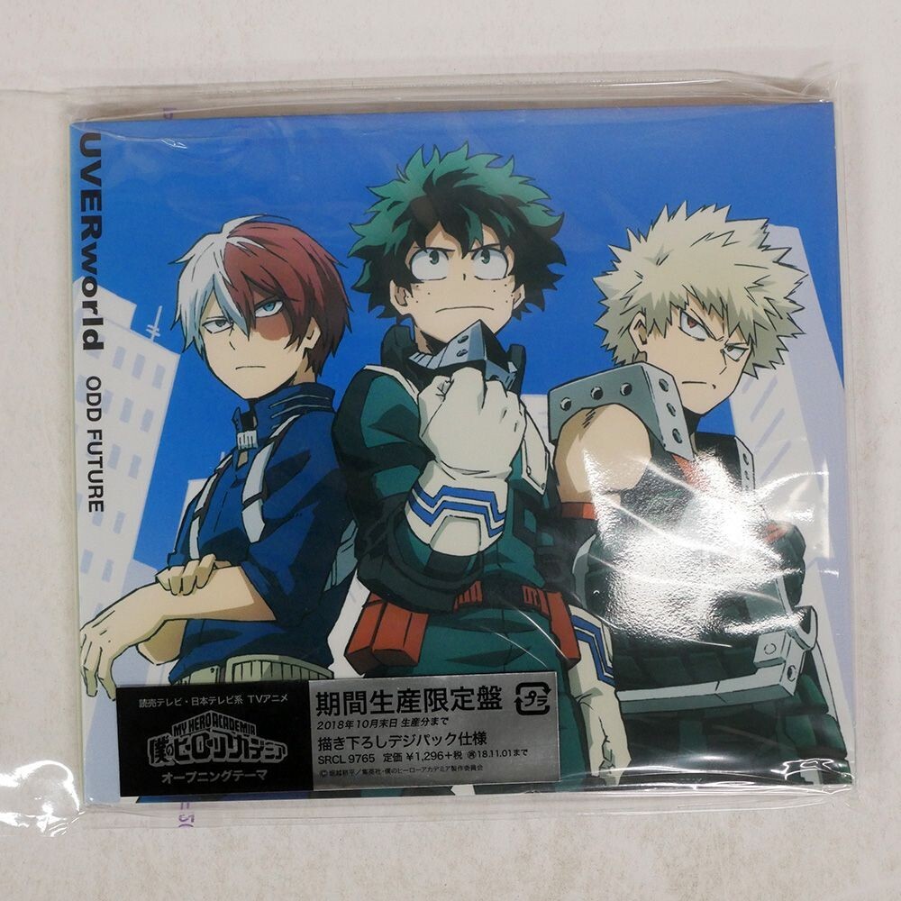ODD FUTURE UVERworld First Limited Edition My Hero Academia CD