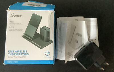 Seneo Fast Wireless 3 in 1 Charger Stand for Apple WaveStand 191