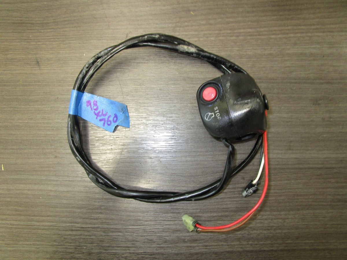 98 YAMAHA XL760 XL1200 START STOP HANDLE BAR SWITCH GP7-68310-00