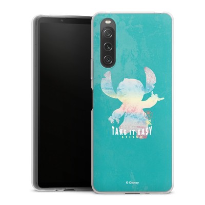 DeinDesign Handyhülle Hülle für Sony Xperia 10 V  Stitch Outline Colorful