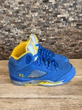 retro 5 blue yellow