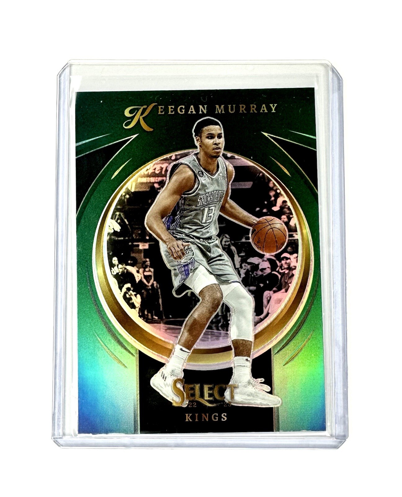 2022-23 Panini Select Keegan Murray RC Select Certified Green Prizm #15 SP 🔥