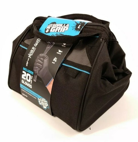 Grease Monkey Gorilla Grip 20 Gloves Mechanic Maximum Gripping Large Grab Go Bag - Picture 12 of 12