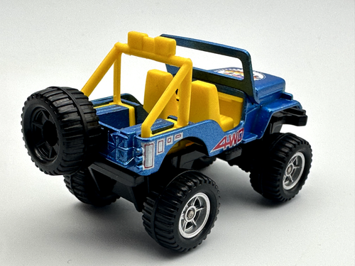 Tomica Tomy Big Foot Mitsubishi Jeep, Blue, 1:64, Excellent - Picture 3 of 10