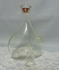 Vintage Glass Medicine Apothecary Bottle Jar Dispensing Stopper — photo 2