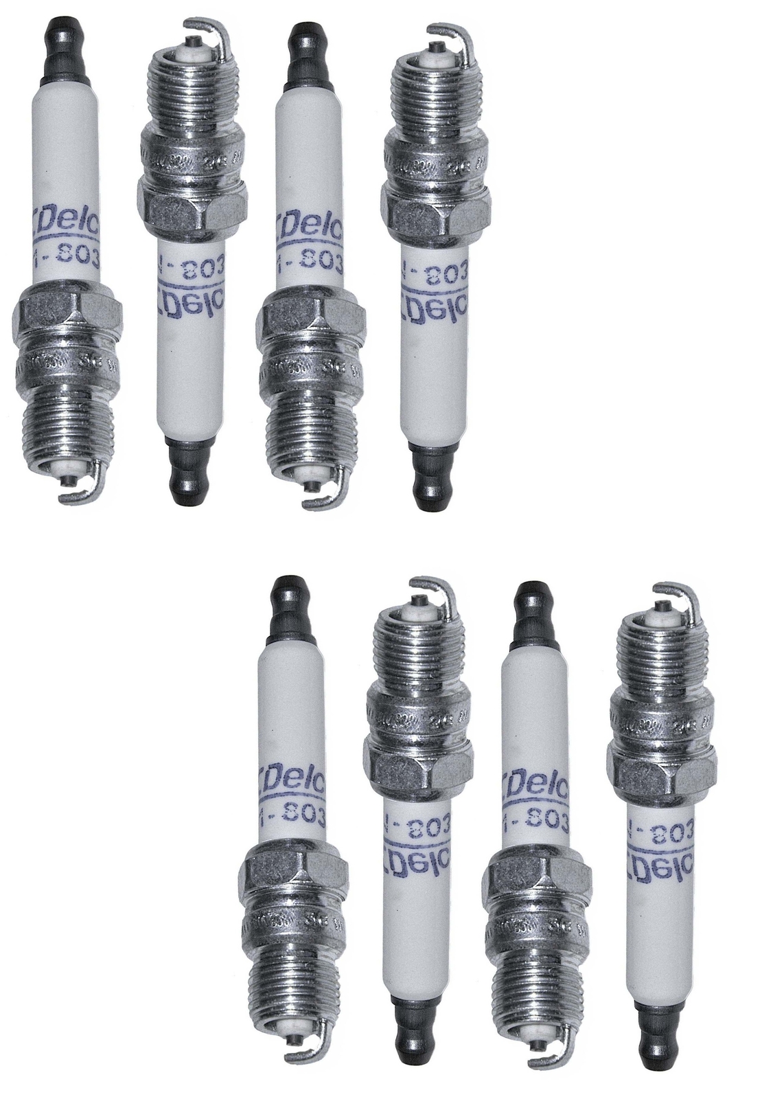 Set Of 8 Spark Plugs AcDelco For Mercury Cougar Ford F-150 B700 Bricklin SV-1 V8
