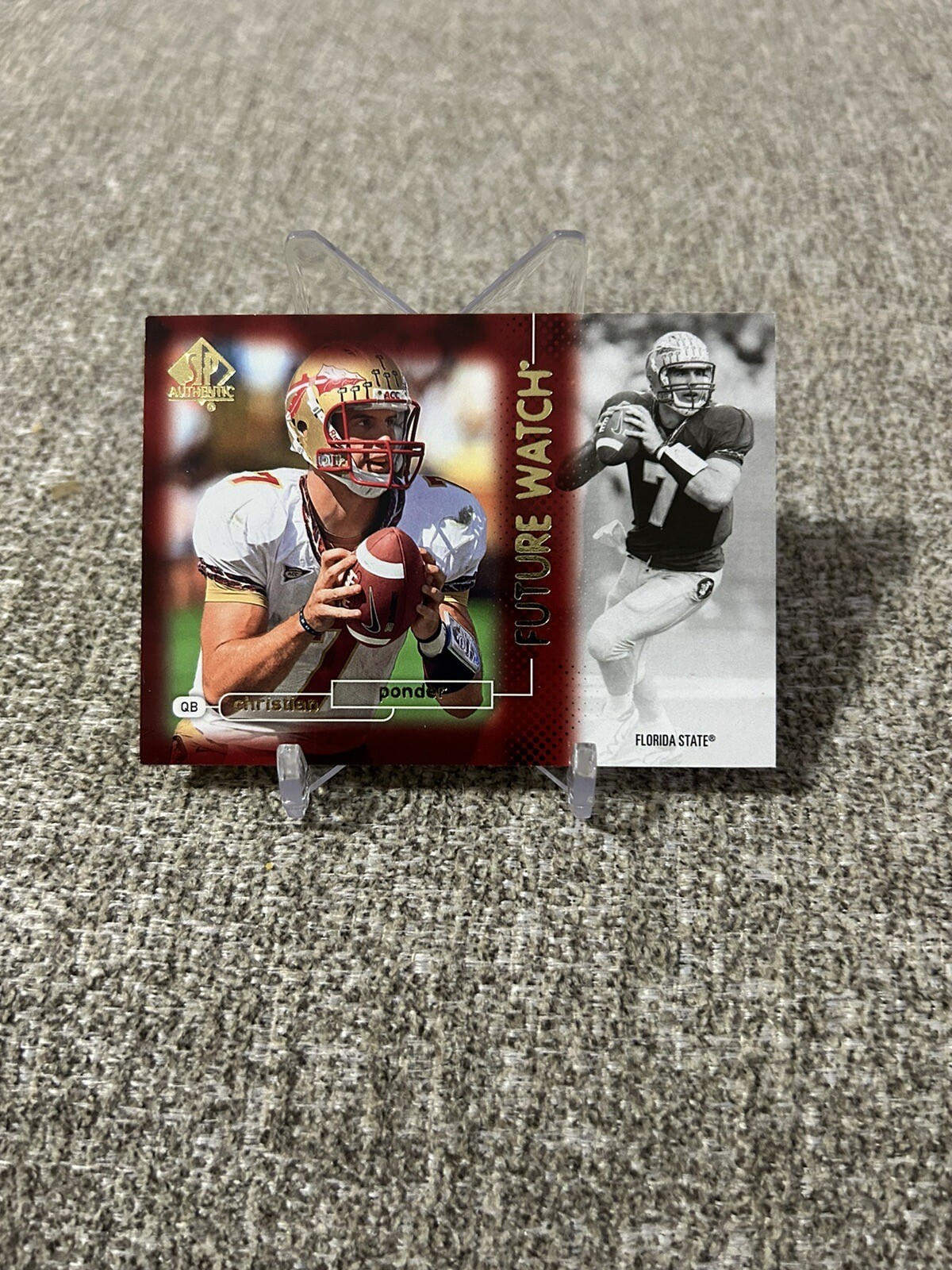 Christian Ponder Upper Deck #131 Base