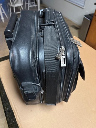 U.S. LUGGAGE NEW YORK MULTI-COMPARTMENT LAPTOP CARRIER FILE ORGANIZER BRIEFCASE - Afbeelding 3 van 5