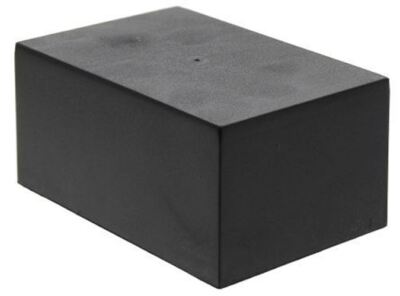 2 Stück Schwarz ABS Vergusskasten, 75 x 50 x 35 mm