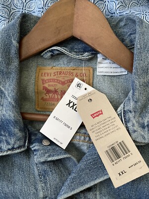 Levi's Classic Denim Jacket XXL #'s PC9-72334-0139 CW-2620 | eBay