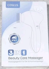 COSLUS 3 IN 1 FACIAL NEW IN THE BOX CLEANSING BRUSH IPX7 WATERPROOF