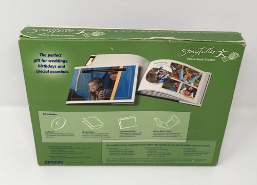 Epson - Nuovo con scatola StoryTeller creatore libro fotografico 8"" x 10"" foto danni alla scatola - Foto 2 di 6
