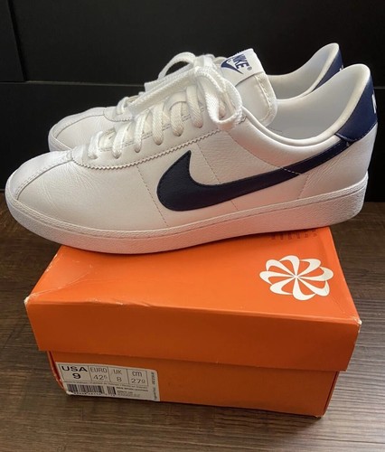 Nike Bruin Leather Back to the Future Marty Mcfly White/Loyal Blue - Picture 5 of 9