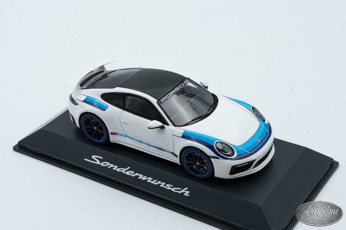 ããã«ãŒ Porsche 911 Carrera S Aerokit Cup 1/43 1/43 Spark Porsche 911 Carrera S (992) Aerokit White ð€ALSO
