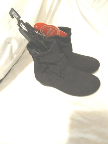 Sz 7 Wonder Nation girl black slouch boots - Bild 2 von 3