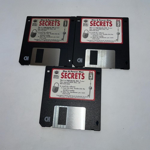 Mac & Power Mac Secrets 3.5" disks