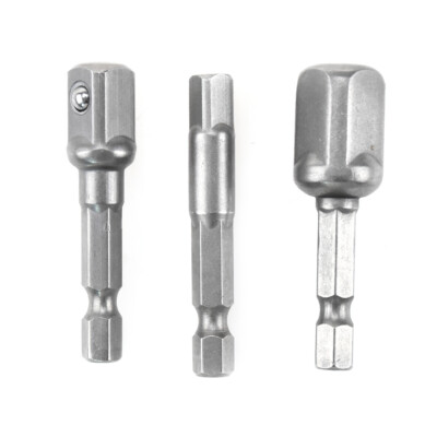50mm Hexagonal Handle To Square Head Sleeve Electric Connection Conversion Rod