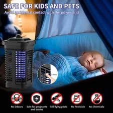Bug Zapper, 4200V Electric Mosquito Zapper , Mosquito Killer for Home, Patio, Ba