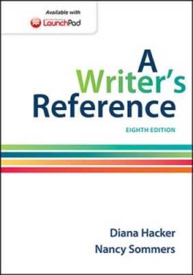 A Writer's Reference - Spiral-bound By Hacker, Diana - VERY GOOD
