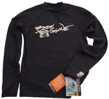 Mens Rash Guard Body Glove S Lng Sleeve UV Protection Surf Beach Boating NWT