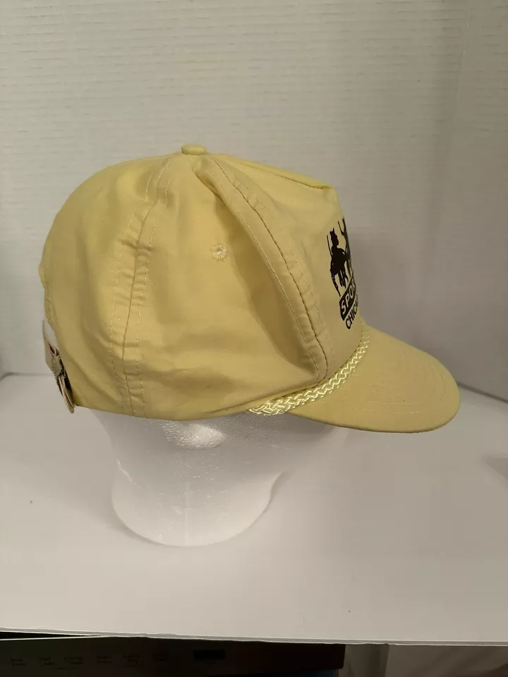 Arnés de colección Chicago Racing Papá Gorra Sportsman’s Park Chicago Best Bet Amarillo Foto 4 de 4