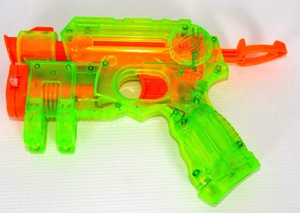 Hasbro Nerf Vortex Proton Sonic Green Clear Disc Blaster Working details about hasbro nerf vortex proton sonic green clear disc blaster working rare toy gun