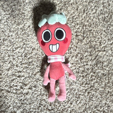 Dandy's World Character Plush Stuffed Toy w/ Scarf Red/Pink 2025 Sprout