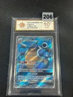 2023Blastoise GX CSM2aC 162/150 SR Sun & Moon Chinese Pokemon Grade 10