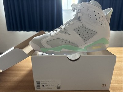 Air Jordan 6 Retro Mint Foam Women's Sneakers DQ4914 103 US Size 10.5