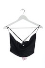 OH POLLY Crop-top Dames Top T EU 36 noir style décontracté