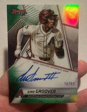 Topps 2025 Bowman's Best Gino Groover Autograph /99 #B25-GG Diamondbacks