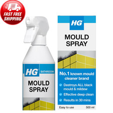 HG Mould Spray, Effective Black Mould & Mildew Cleaner, Removes Stains  500ml UK 13.02 per litre