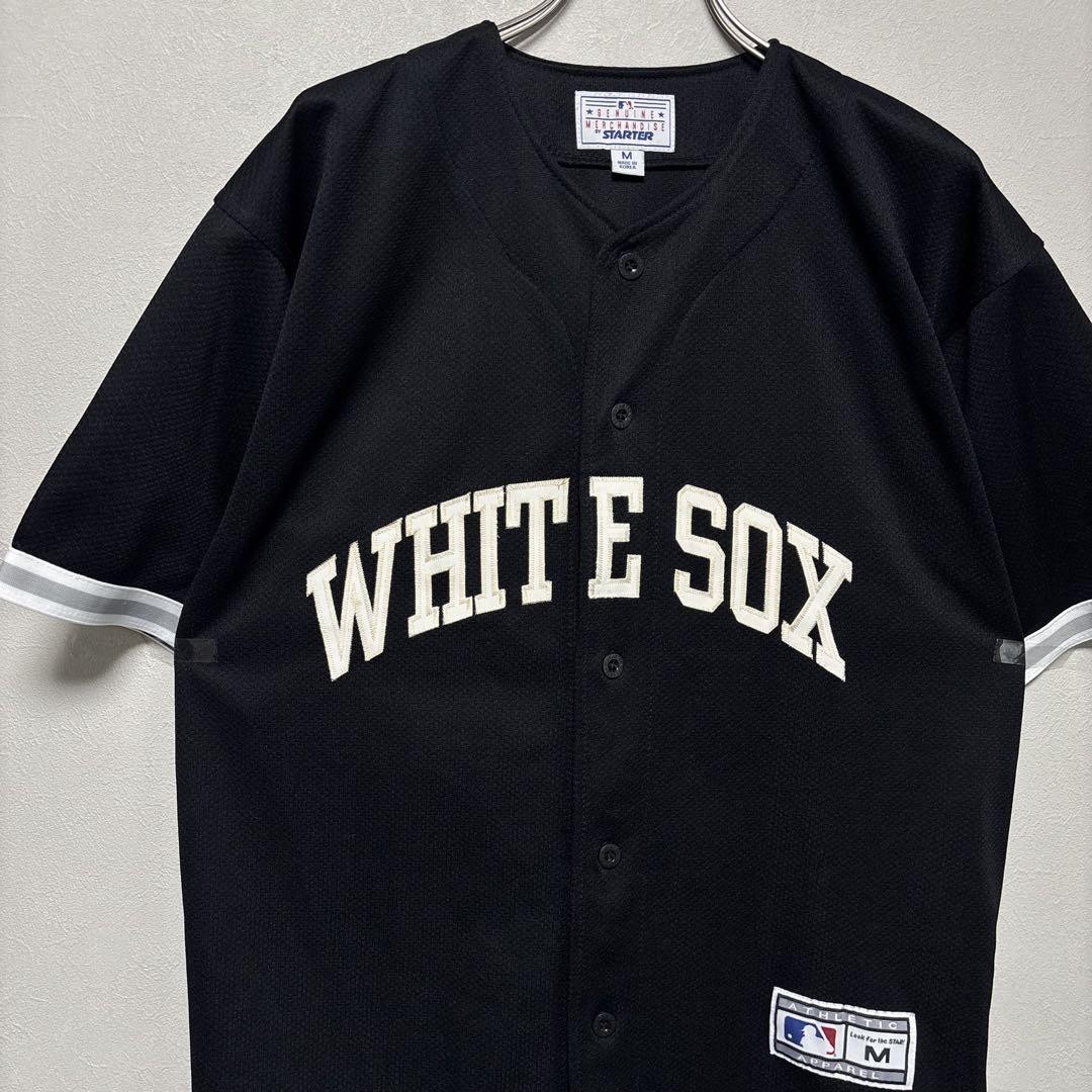 90s USA製 STARTER MLB Chicago White Sox 中綿入り ナイロン
