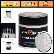 Premium Ghost Mica Powder - Glimmer Violet 50g for Epoxy, Resin, Soap, Paint, DI