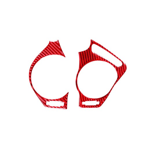For Lexus IS250 IS350 2006-2012 Red Carbon Fiber Air Vent Outlet Cover Trim 3Pcs - Picture 6 of 12