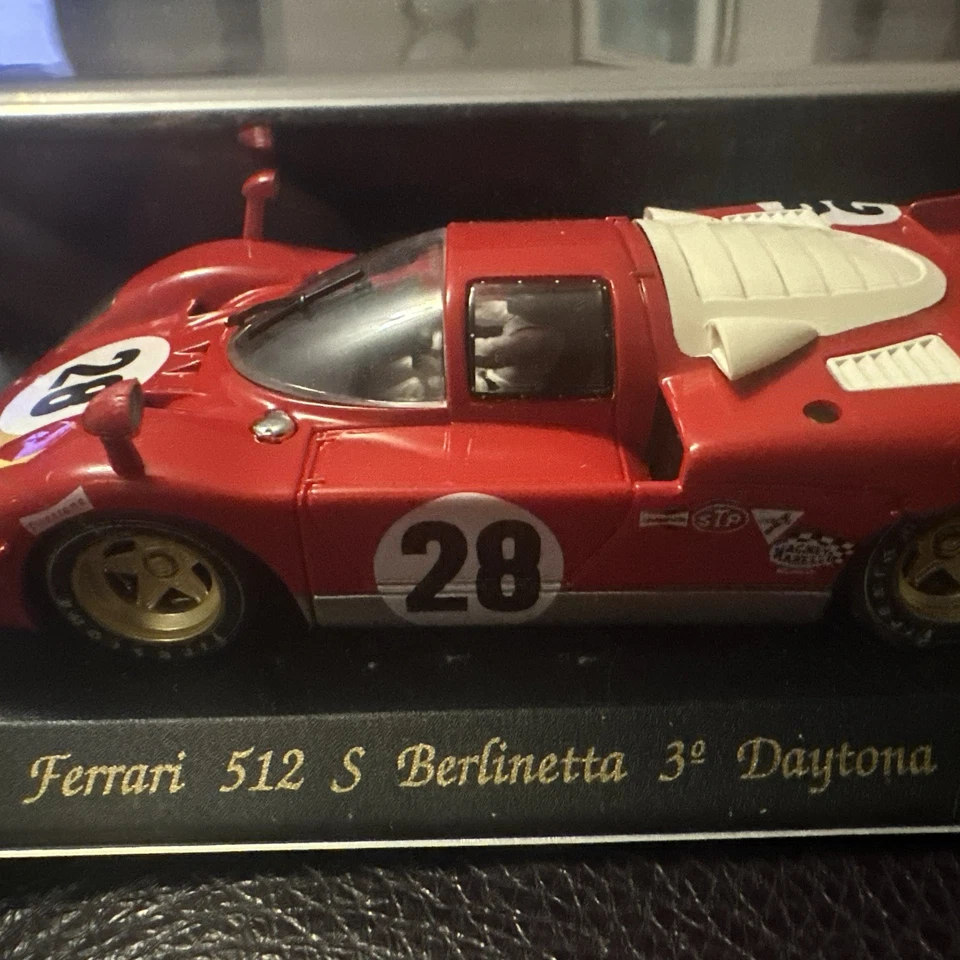 FLY FERRARI 512 S BERLINETTA 3° DAYTONA 24 HORAS 1970 C21 SLOTCAR 1:32 M/B - Imagen 3 de 4