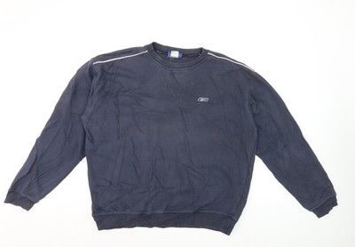 Pullover Sweatshirt Herren UK Größe M Reebok Blau
