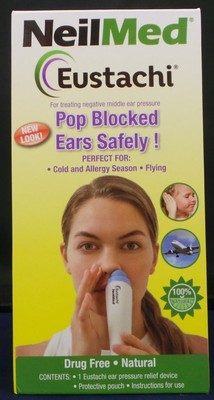 Eustachi Pop Blocked Ears Safely - Unclog Your Ears Naturally - NEW PACKAGING