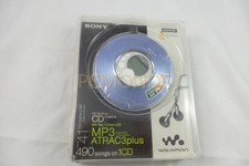 Sony MP3/ATRAC Walkman - Portable CD Player - Blue D-NE319/LC 