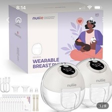 Nuliie S32 Electric Breast Pump Hands-Free, Wearable, Portable 2 Packs 