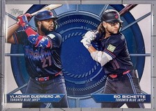 2025 Topps Series 2 - Dynamic Duos Vladimir Guerrero Jr., Bo Bichette #DD-14