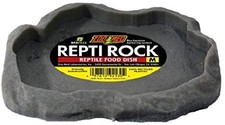 Zoo Med Repti Rock Food Dish for Reptiles Medium - 3 Pack