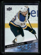 2021 Upper Deck Series 2 Young Guns Austin Poganski #460