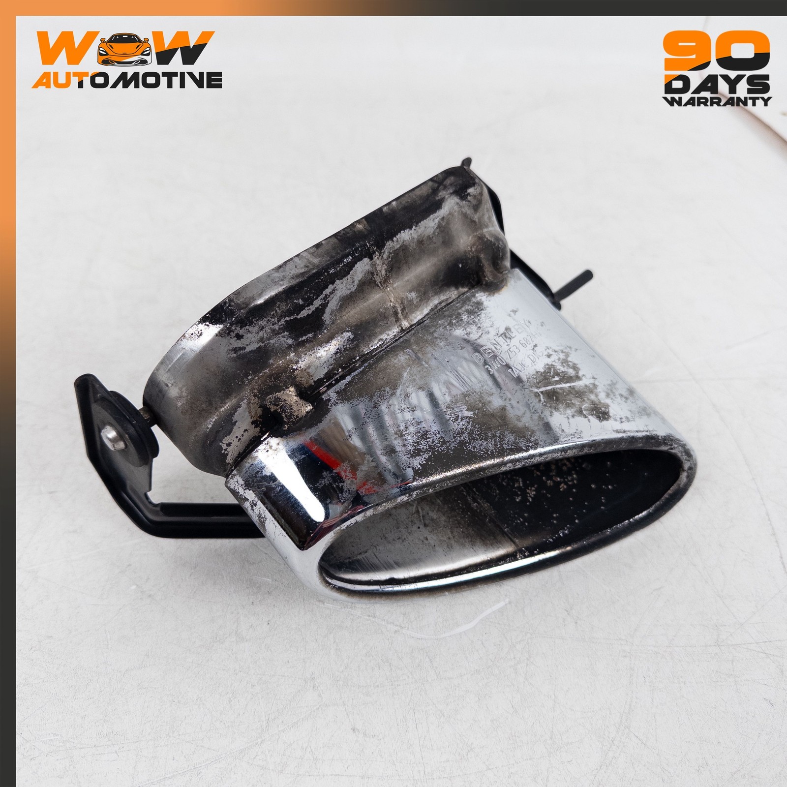 04-13 BENTLEY CONTINENTAL FLYING SPUR REAR RIGHT PASSENGER SIDE EXHAUST TIP OEM