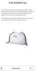 Chanel Beauty Cotton Drawstring Pouch 100% Authentic 